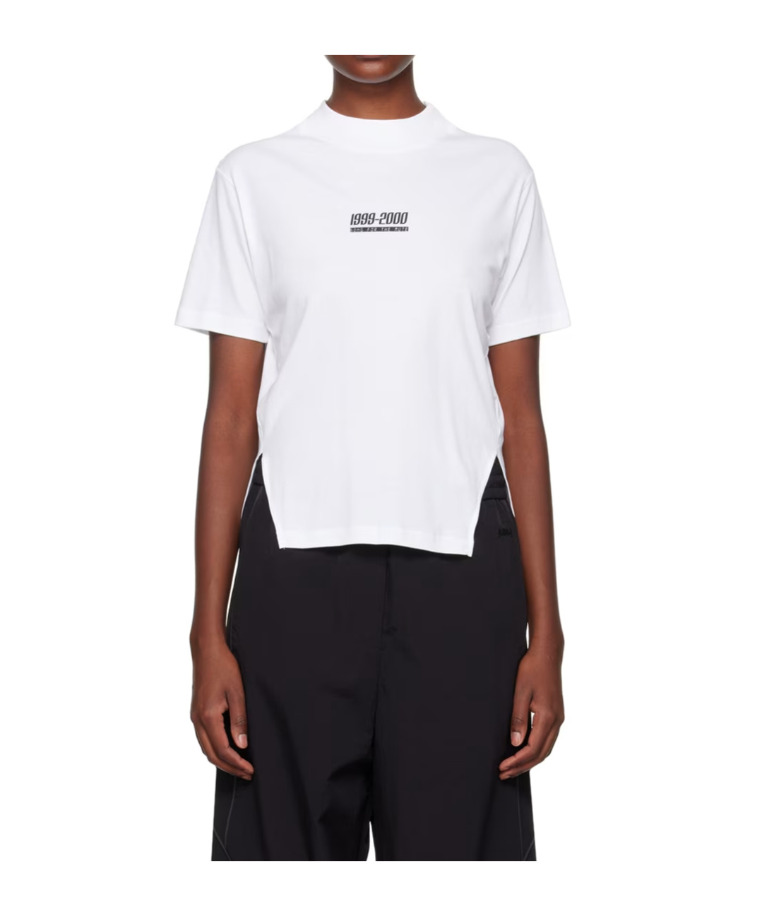 Song For The Mute Crew Neck T-shirt In White