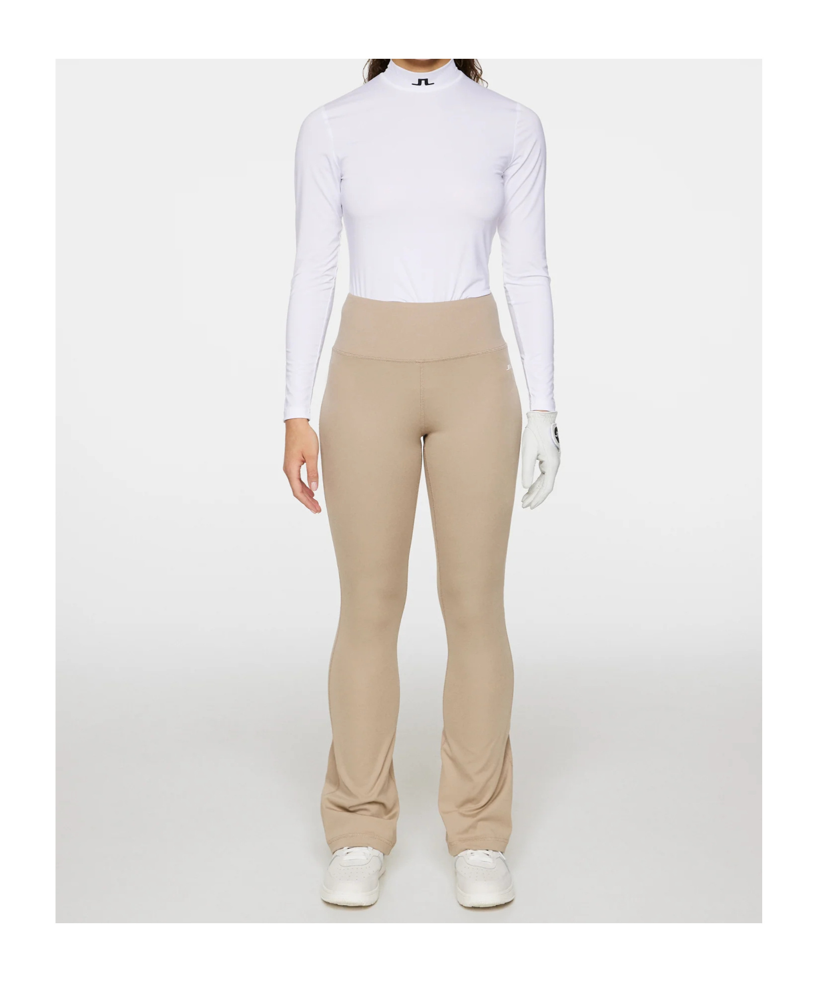 J. Lindeberg Fiona Flared Leggings In Brown