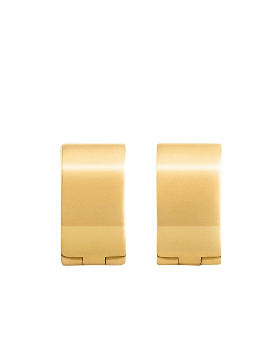 Totême Ring Earrings In Yellow