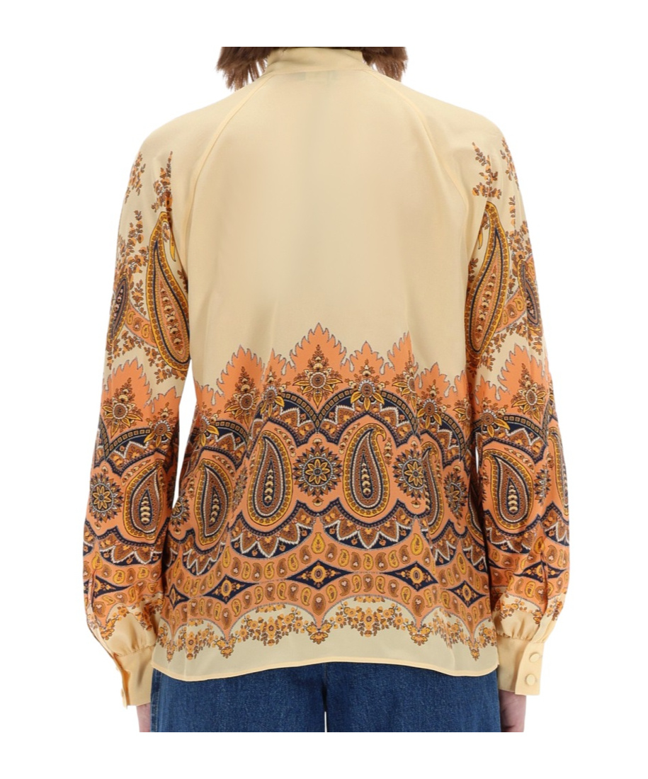 Etro Long Sleeve Shirt In Multi