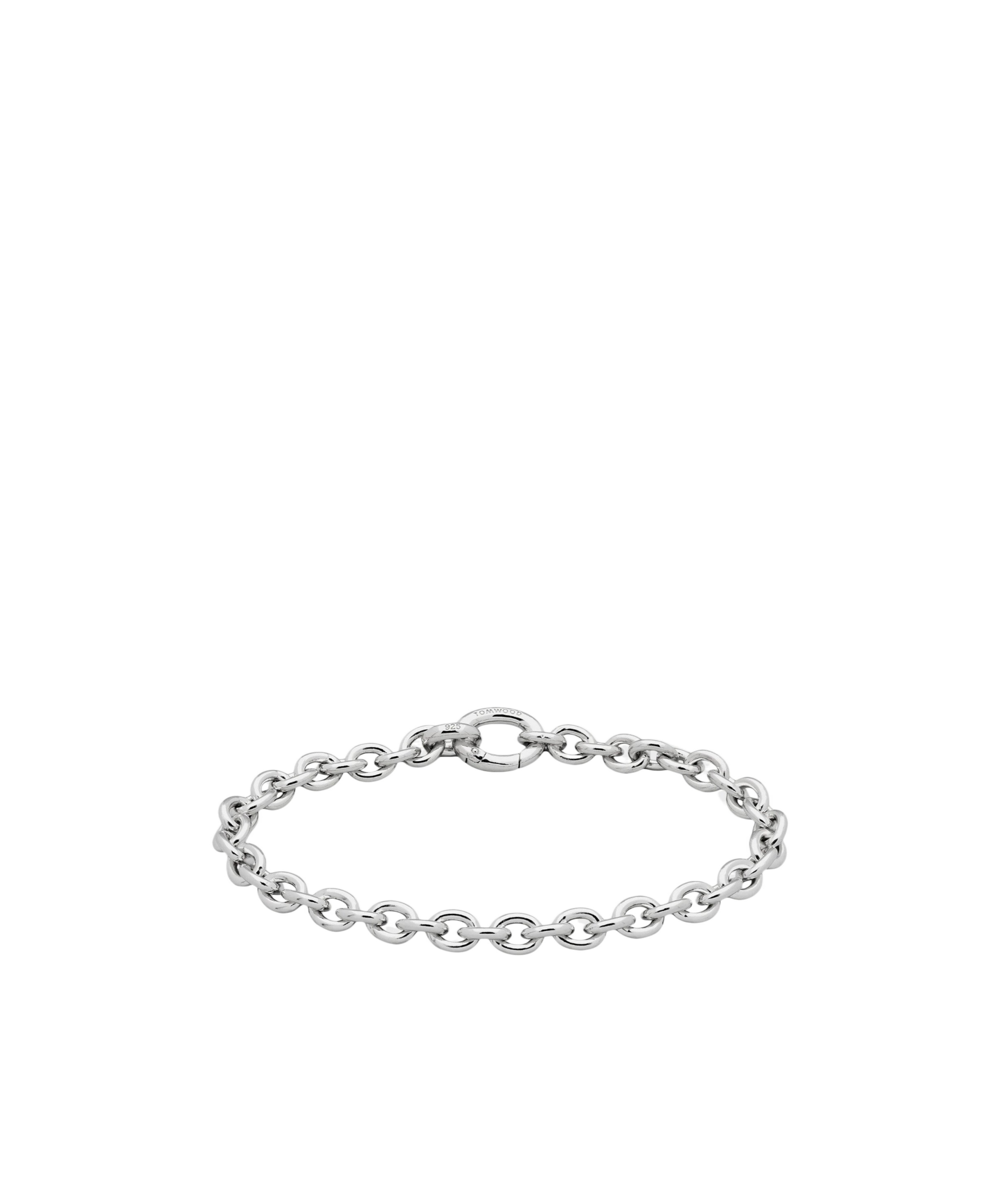 Tom Wood Ada Bracelet Silver In Metallic