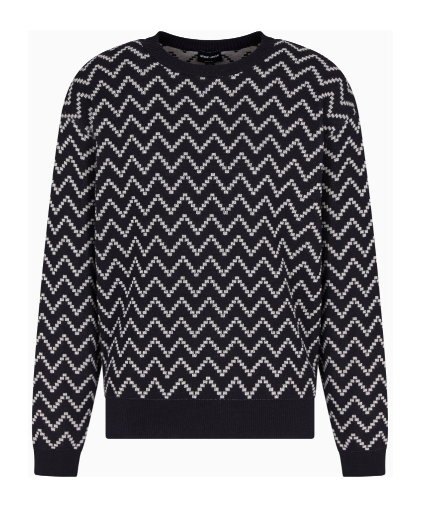 Giorgio Armani Sweater In Black