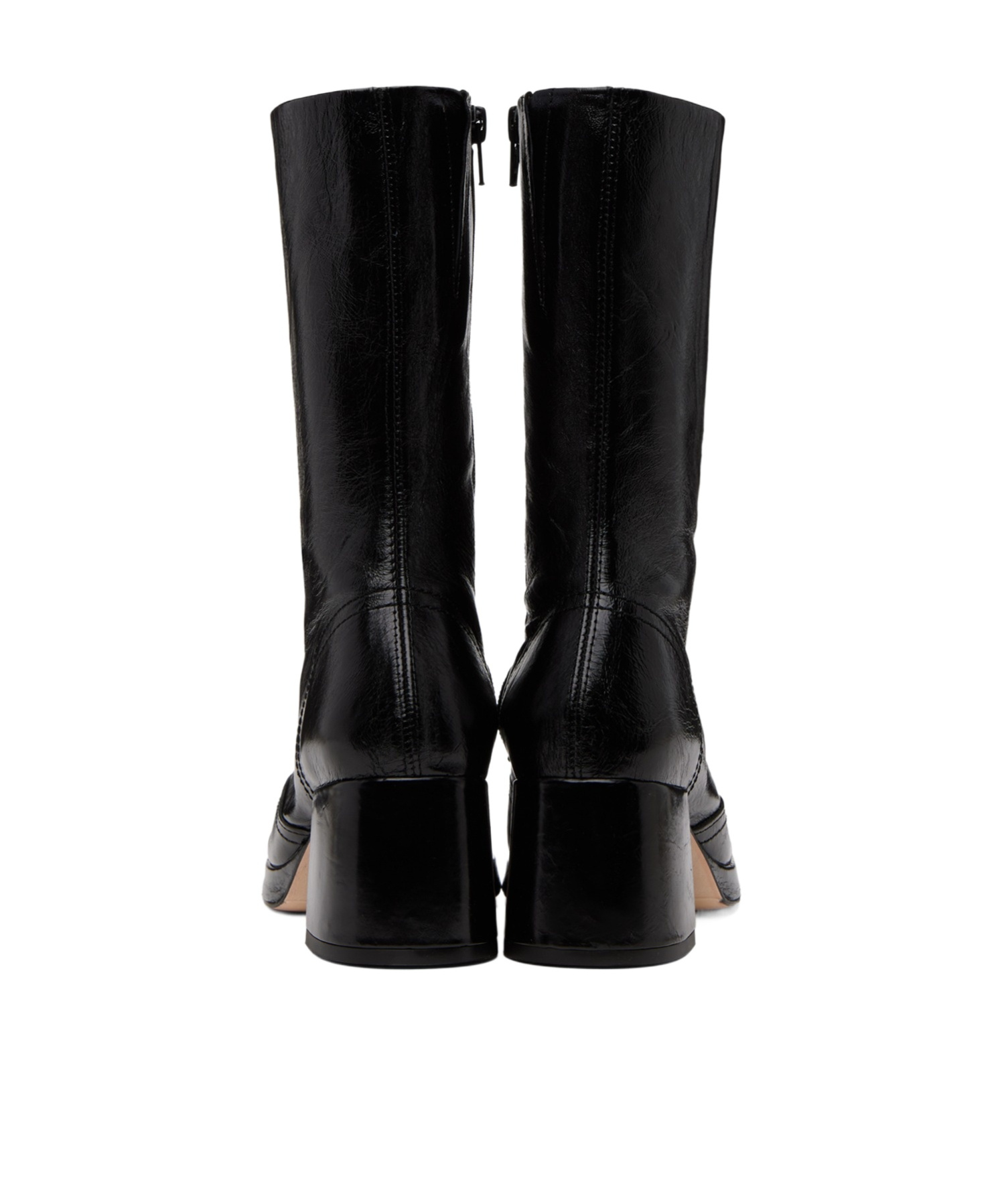 Miista High-heeled Short Boots In Black