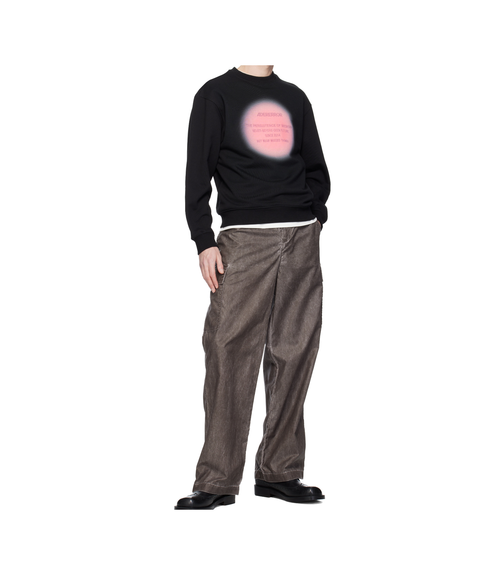Ader Error Black Eternity Product. 34 Sweatshirt In Black