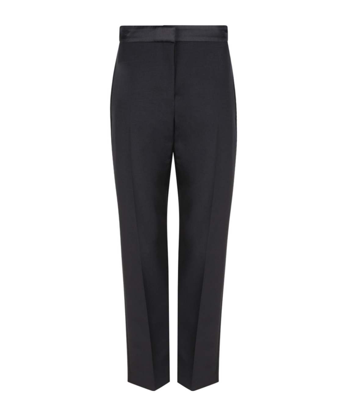 Alexander Mcqueen Straight-leg Tailored Trousers In Black
