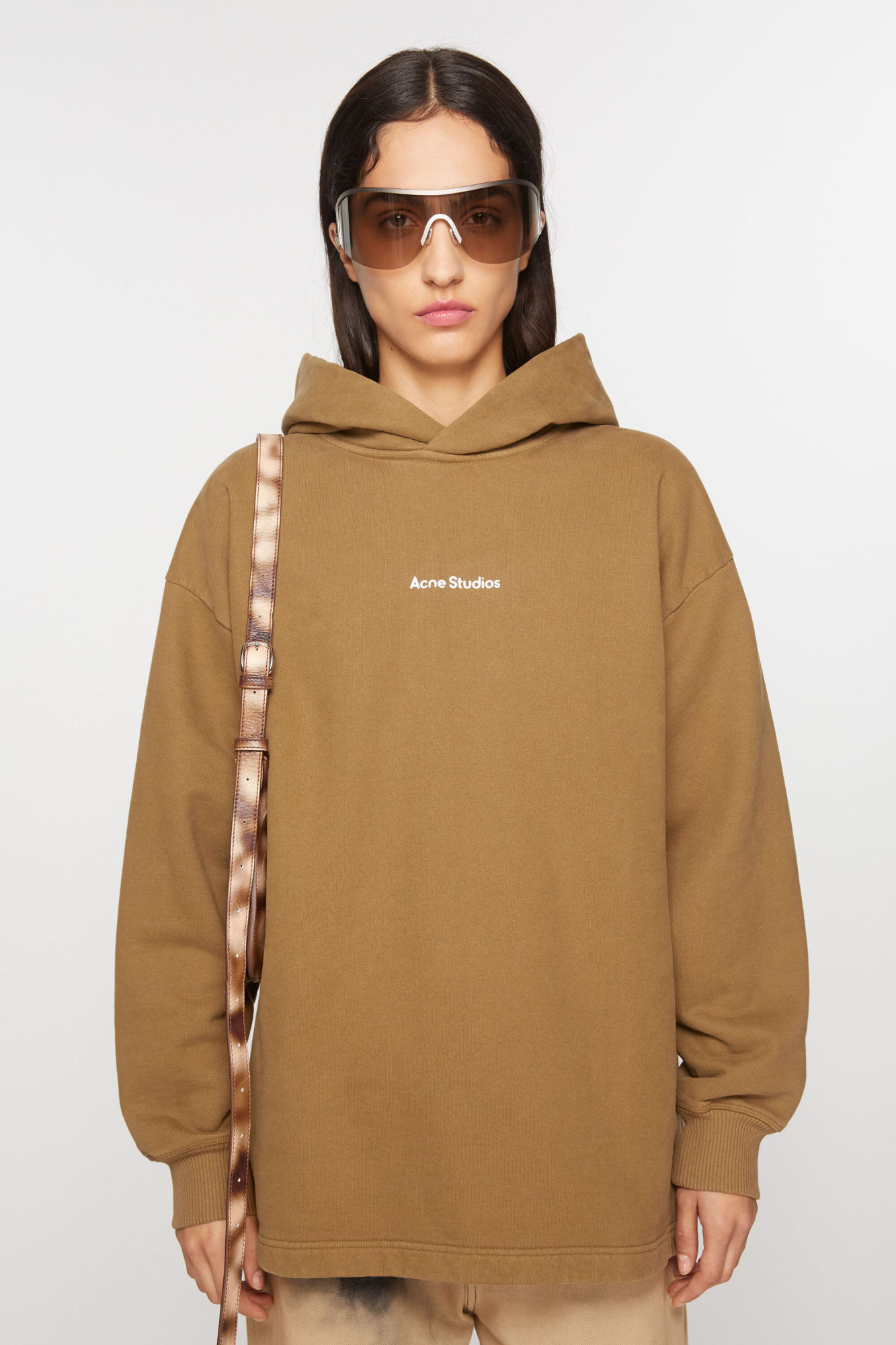 Acne Studios Fn Wn Swea000235 Sweatshirts In Brown