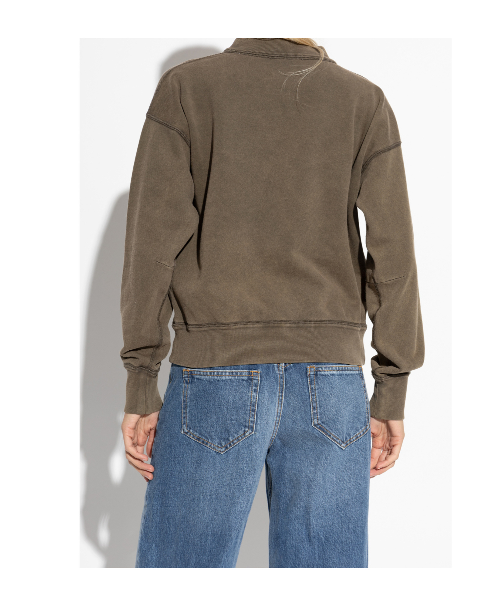 Isabel Marant Étoile Long Sleeve Sweatshirt In Multi