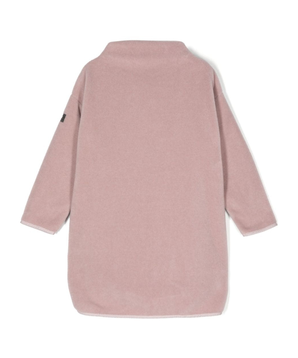 Il Gufo Logo-patch Dress In Nude