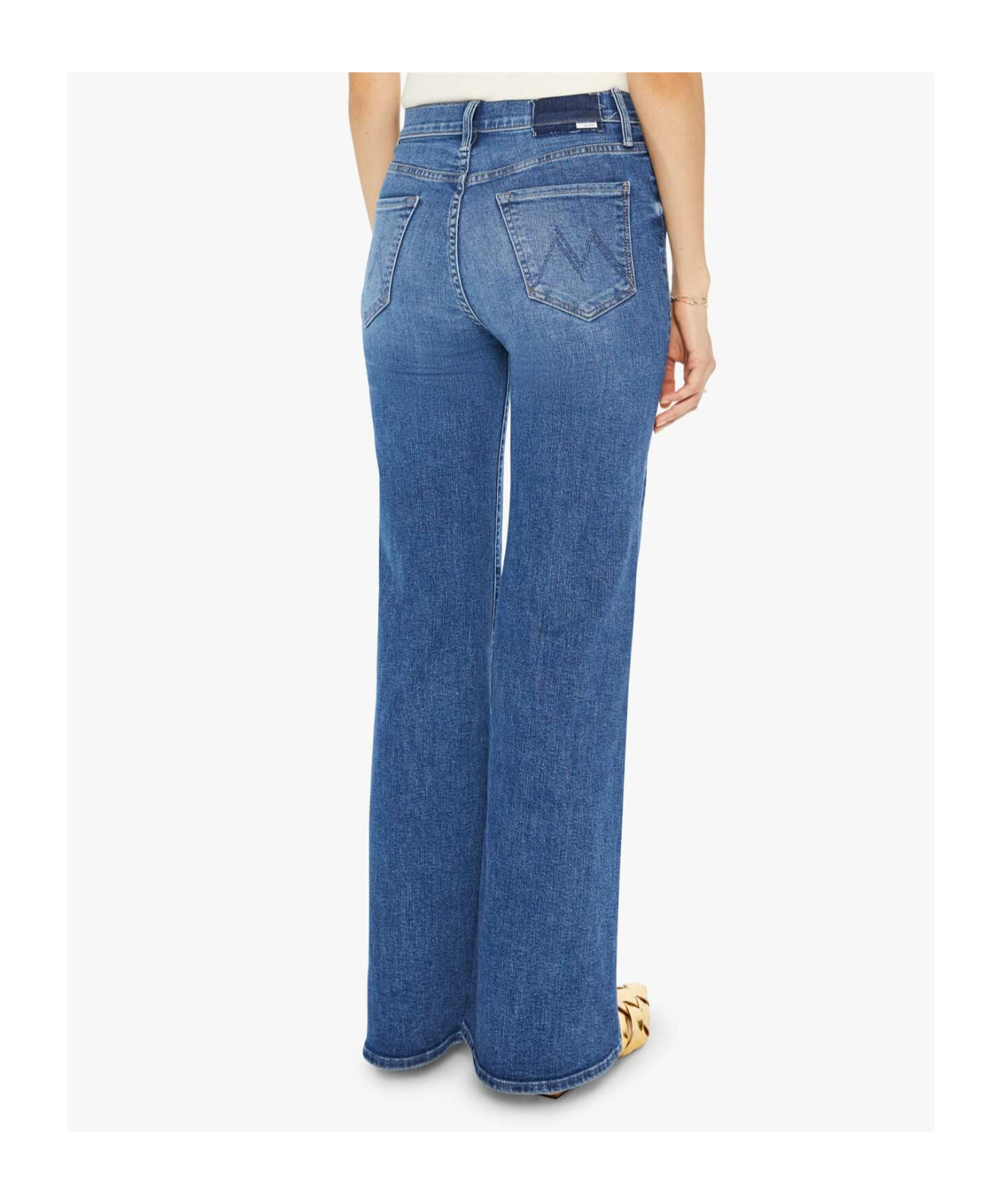 Mother Belt-loop Jeans In Blue