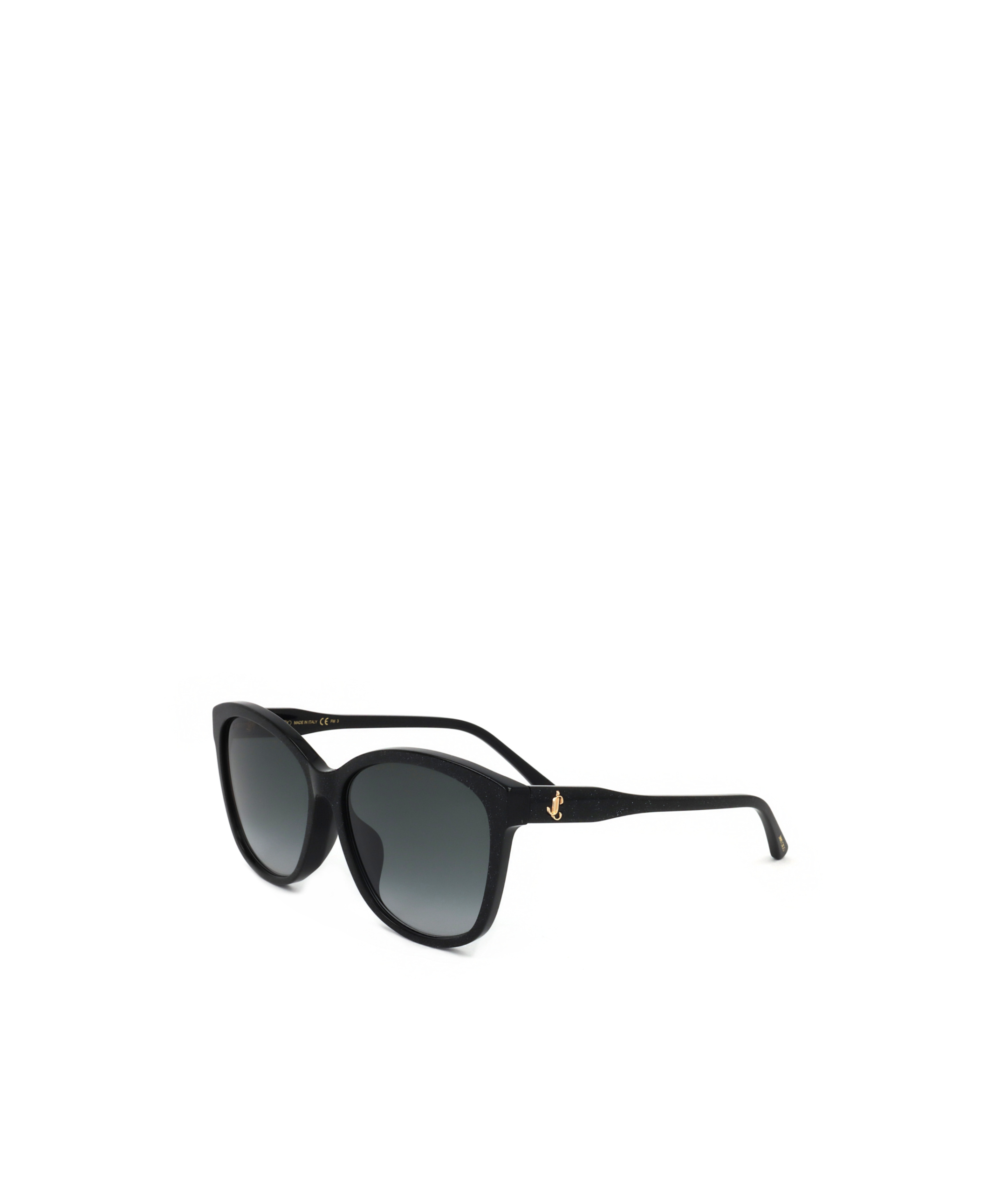 Jimmy Choo Eyewear Lidie Cat-eye Frame Sunglasses In Black