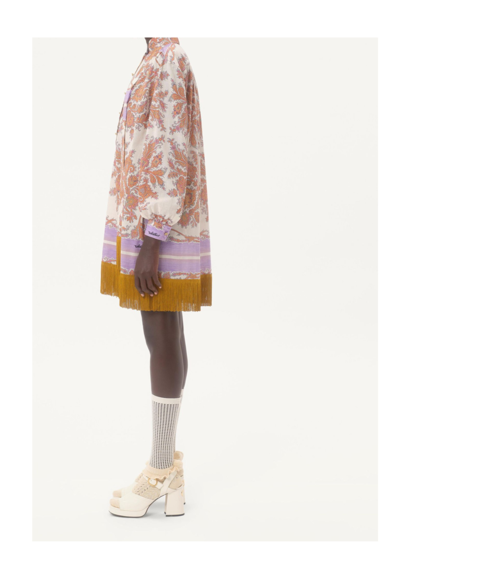 Valentino Minikleid Mit Paisley-print In Multi