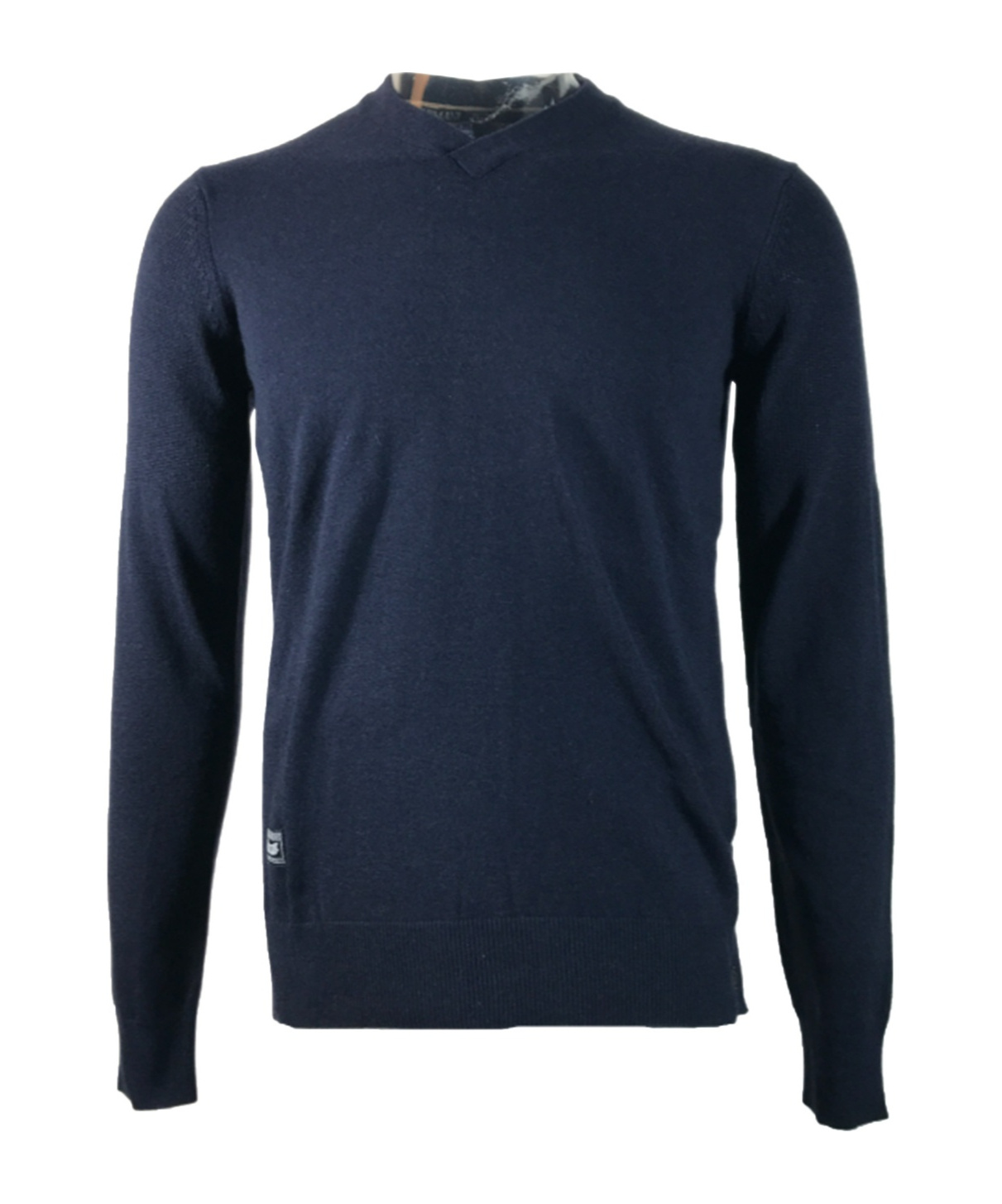 ARMANI JEANS V-NECK LONG-SLEEVED SWEATER