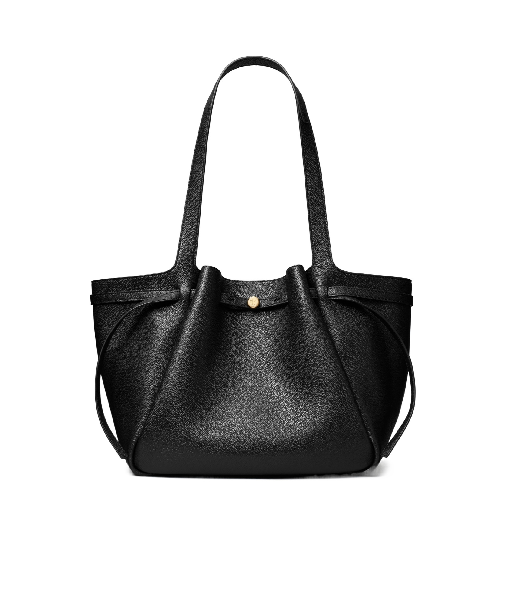 Tory Burch Romy Shopping Bag In Black