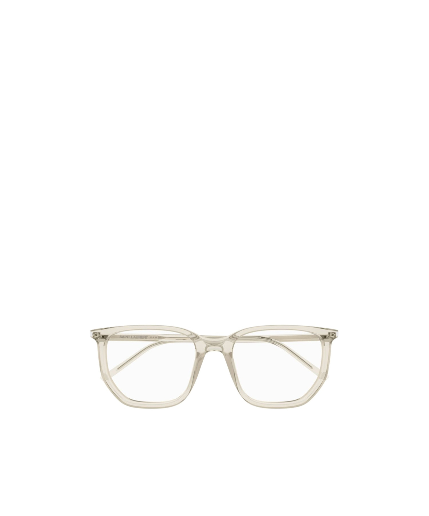 Saint Laurent Square-frame Glasses In White