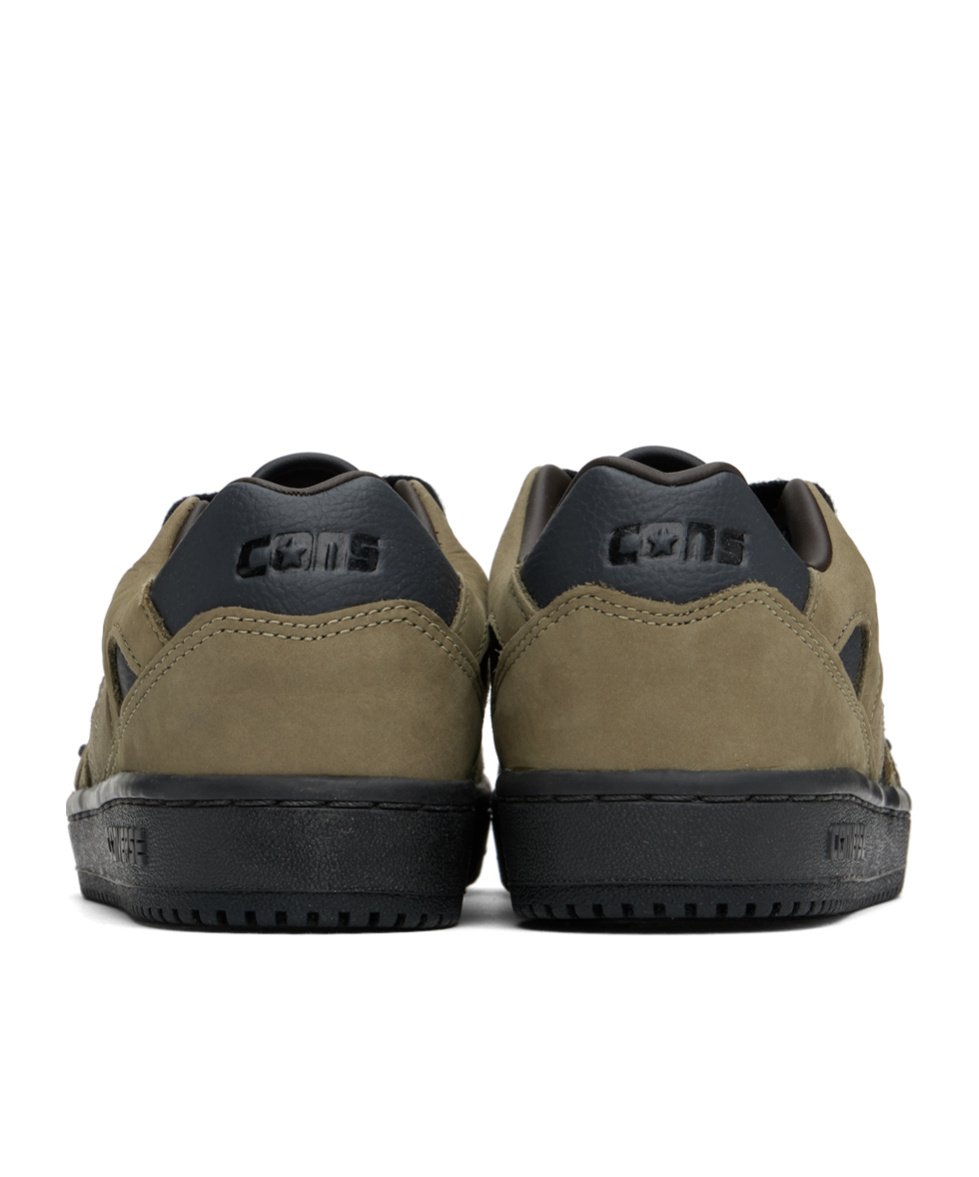 Converse Lace-up Low-cut Casual Shoes In Green