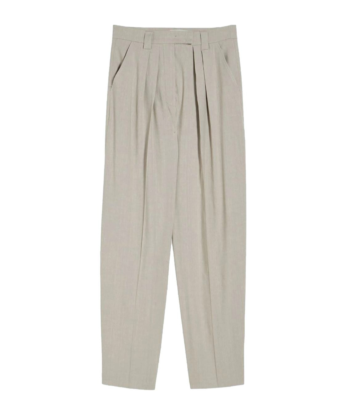 Shop Marella Side Pocket Trousers In Nude