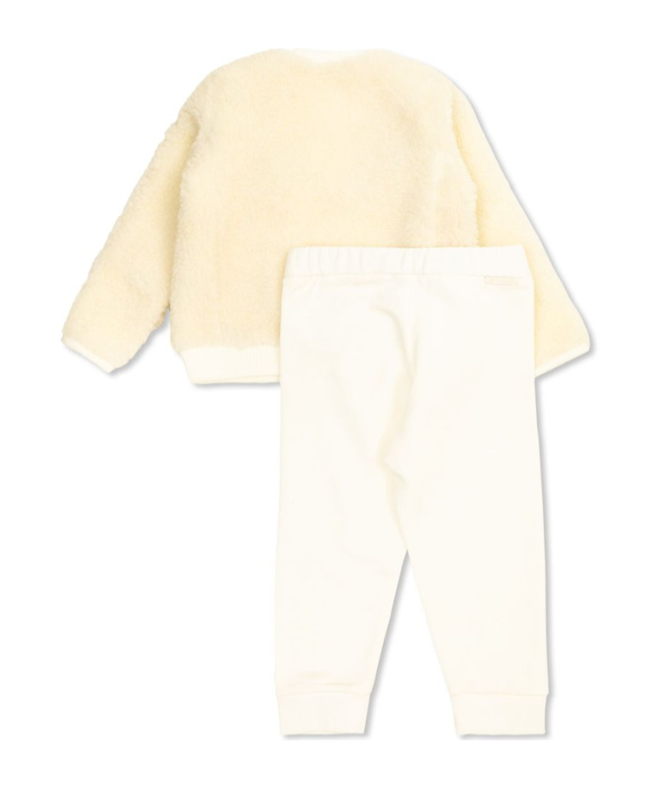 Moncler Kit Emseble Pants And Jacket In White