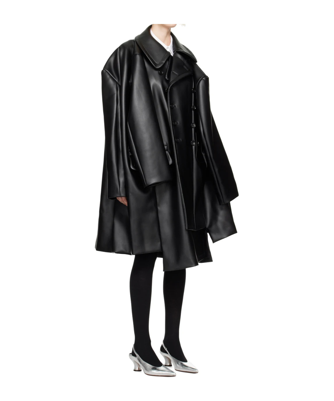 COMME DES GARÇONS ASYMMETRICAL COAT 