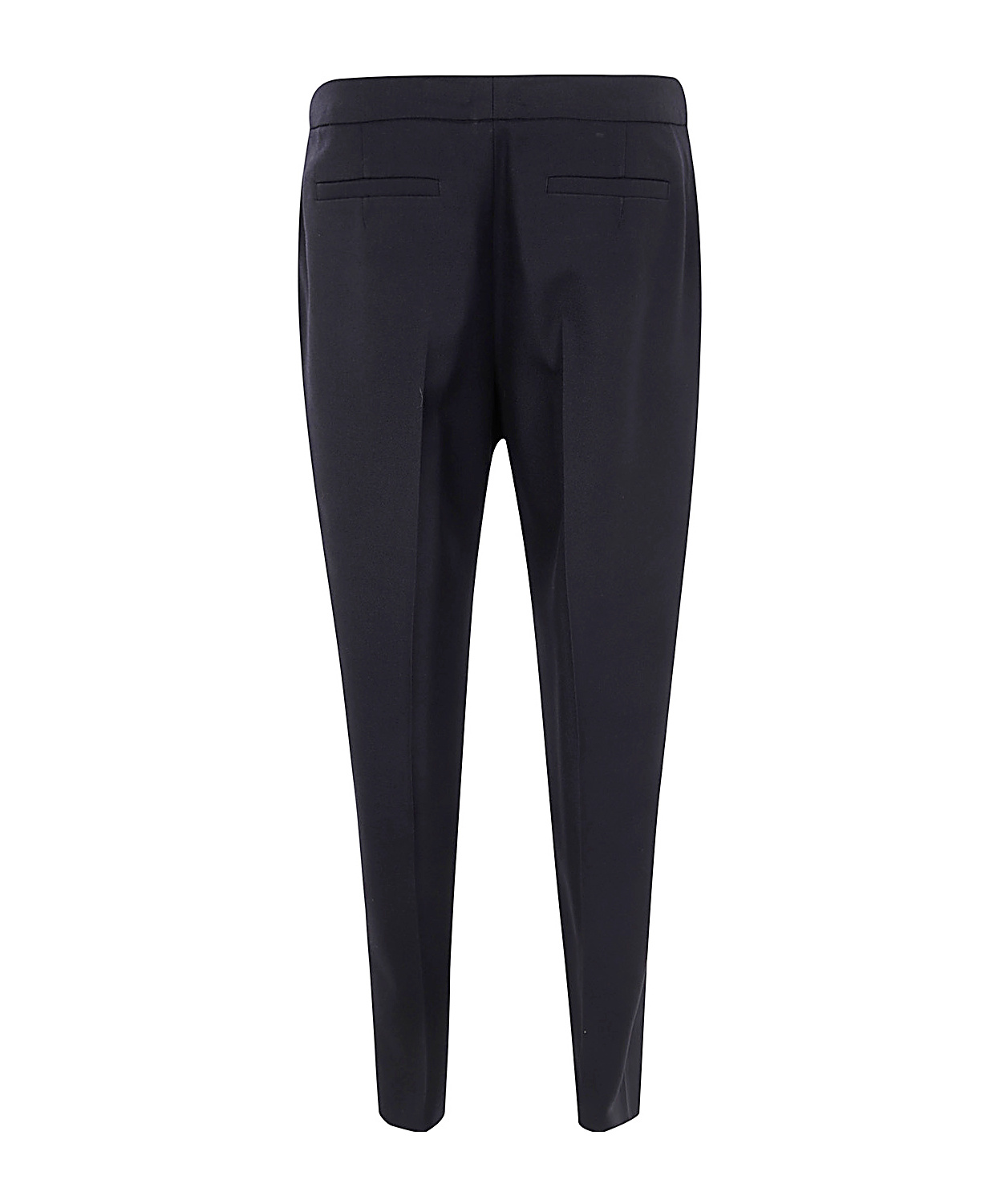 Dries Van Noten Black Trousers With Slits And Buttons In Black