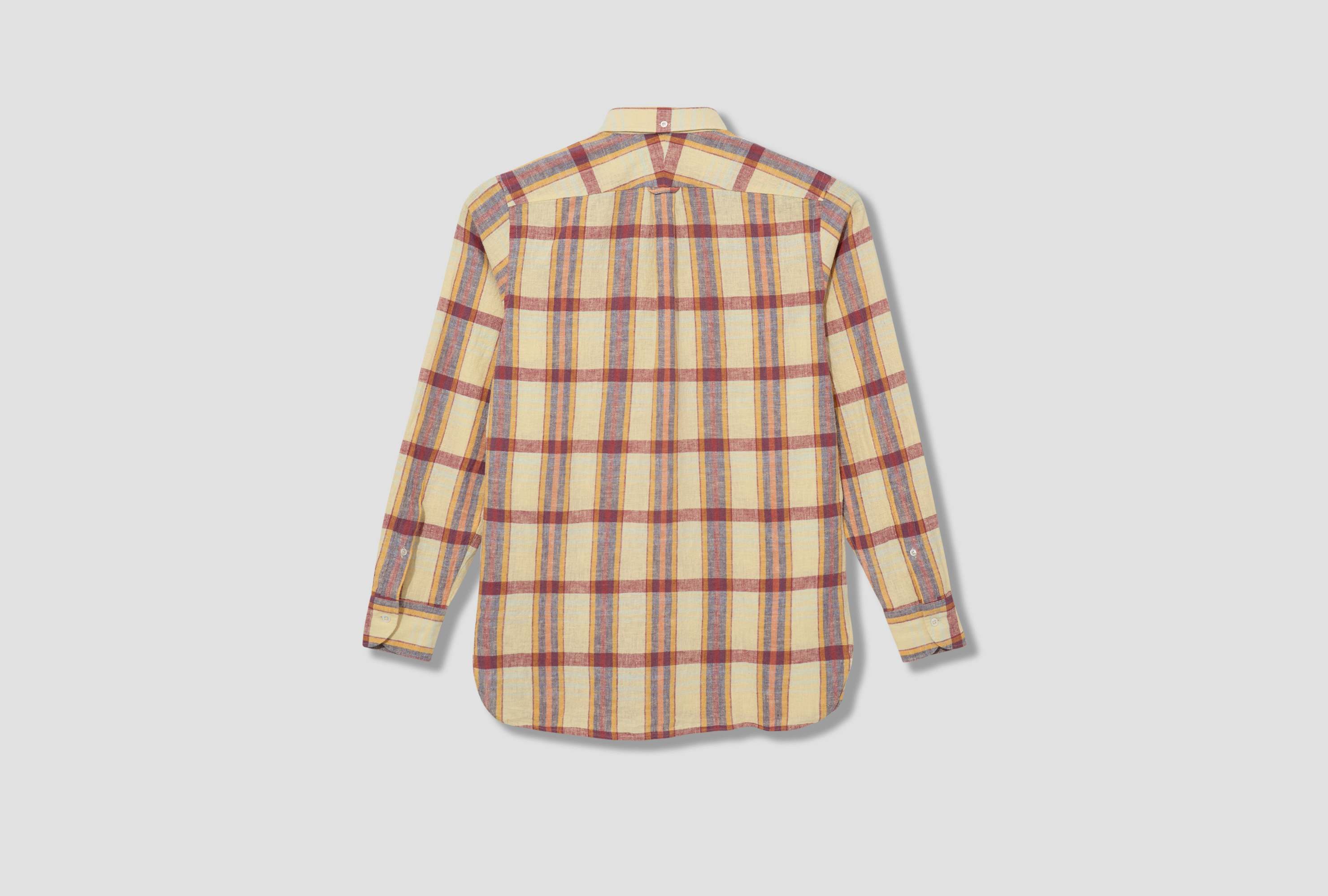 Drake's London Long Sleeve Shirt In Neutral