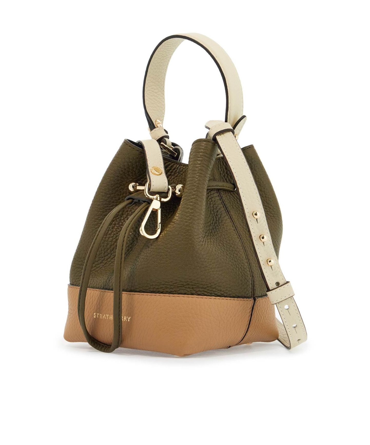 Strathberry Osette Bucket Shoulder Bag In Brown