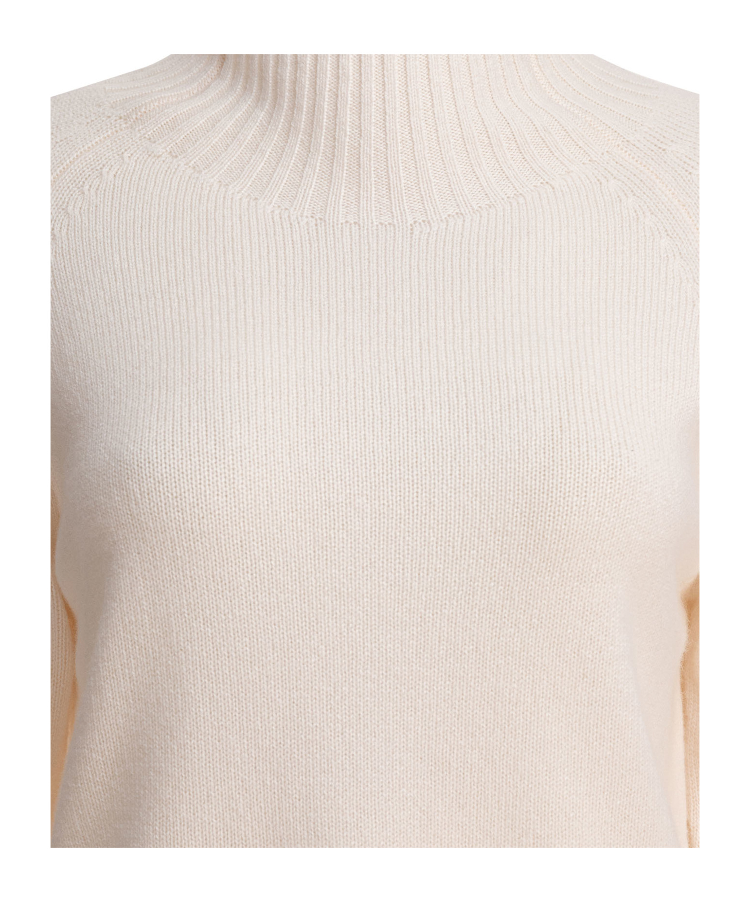 Kangra Cashmere Knit Sweater With Ribbed Turtleneck