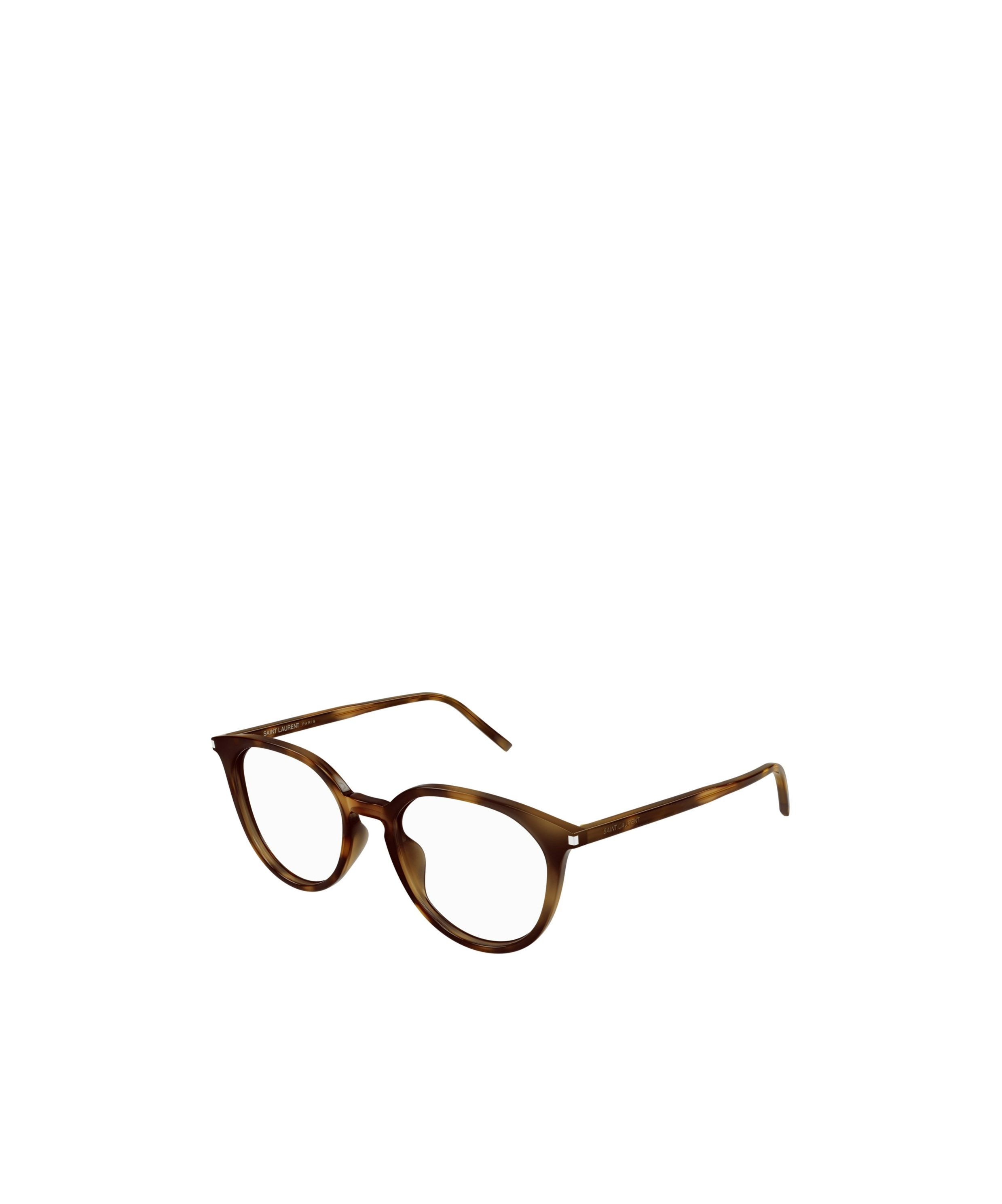 Saint Laurent Sl681f Pantos-frame Glasses In Brown
