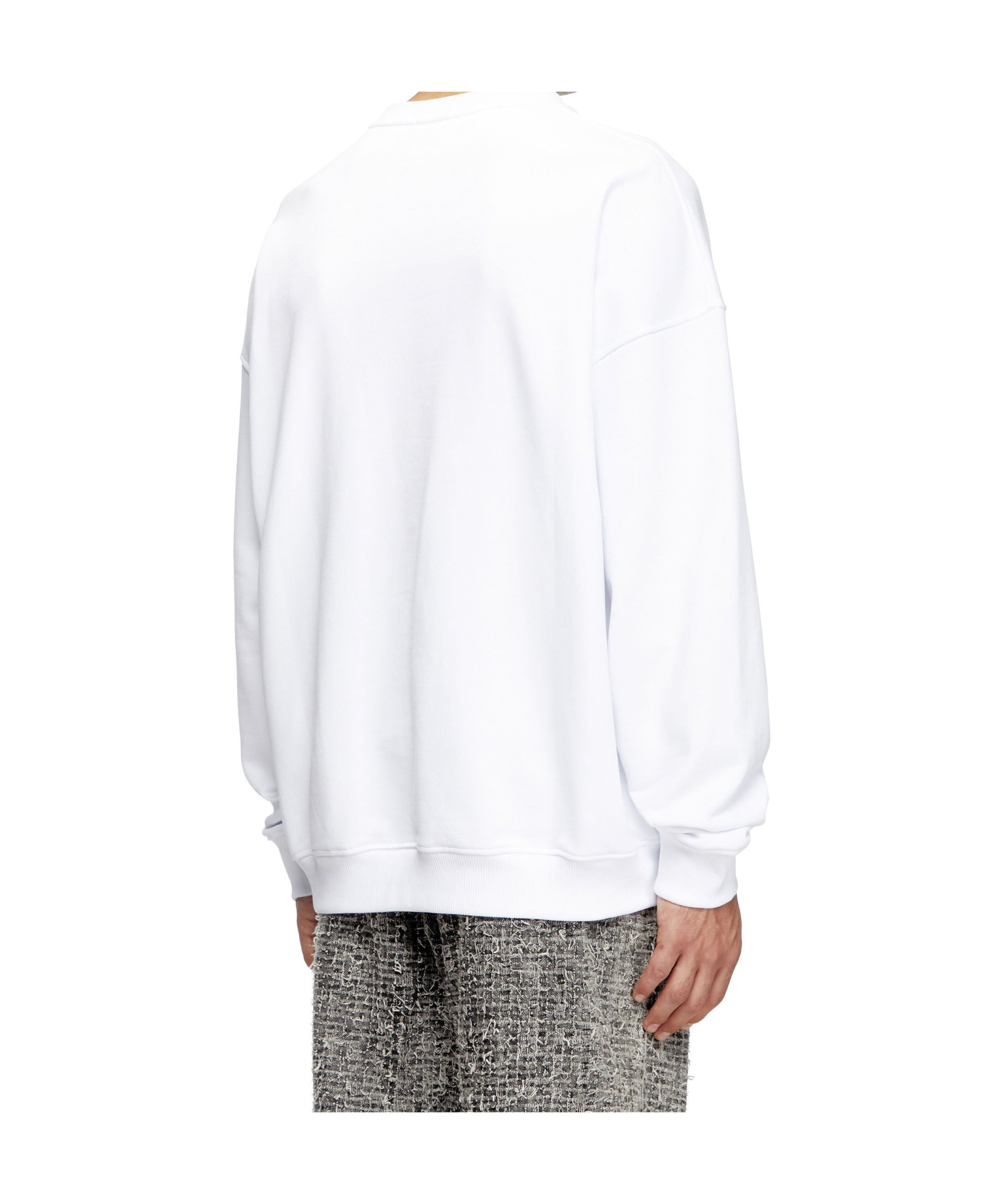 Diesel Sweatshirt In White