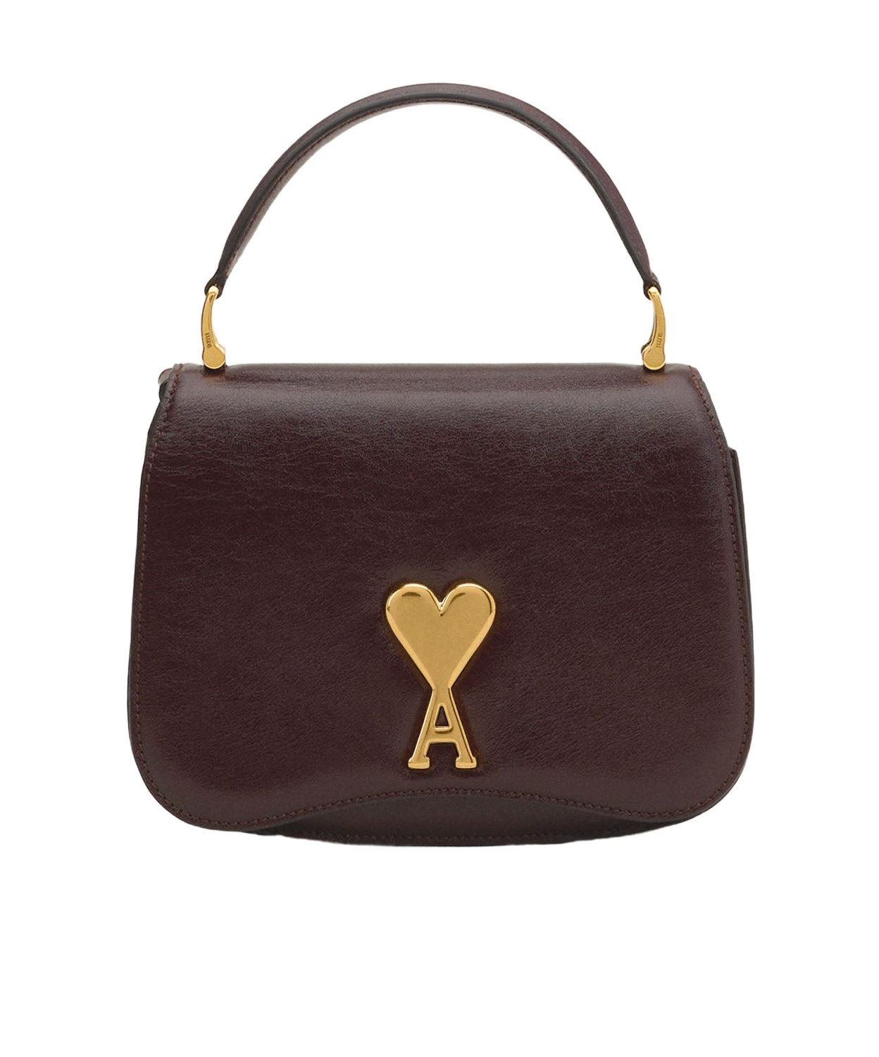 Ami Alexandre Mattiussi Flip Shoulder Bag In Black