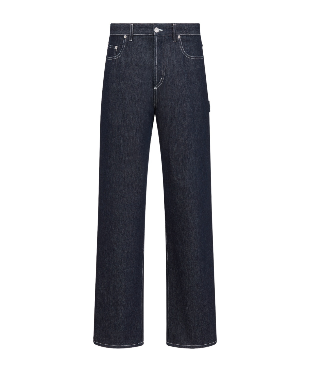 Dior Belt-loop Jeans In Black