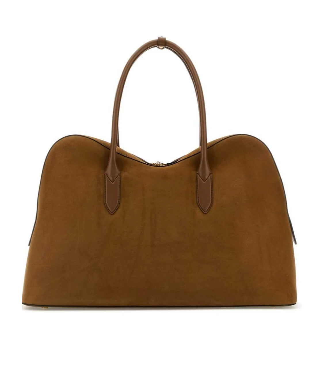 Stella Mccartney Borsa Da Viaggio In Suede Alter Mat Caramello Donna In Brown