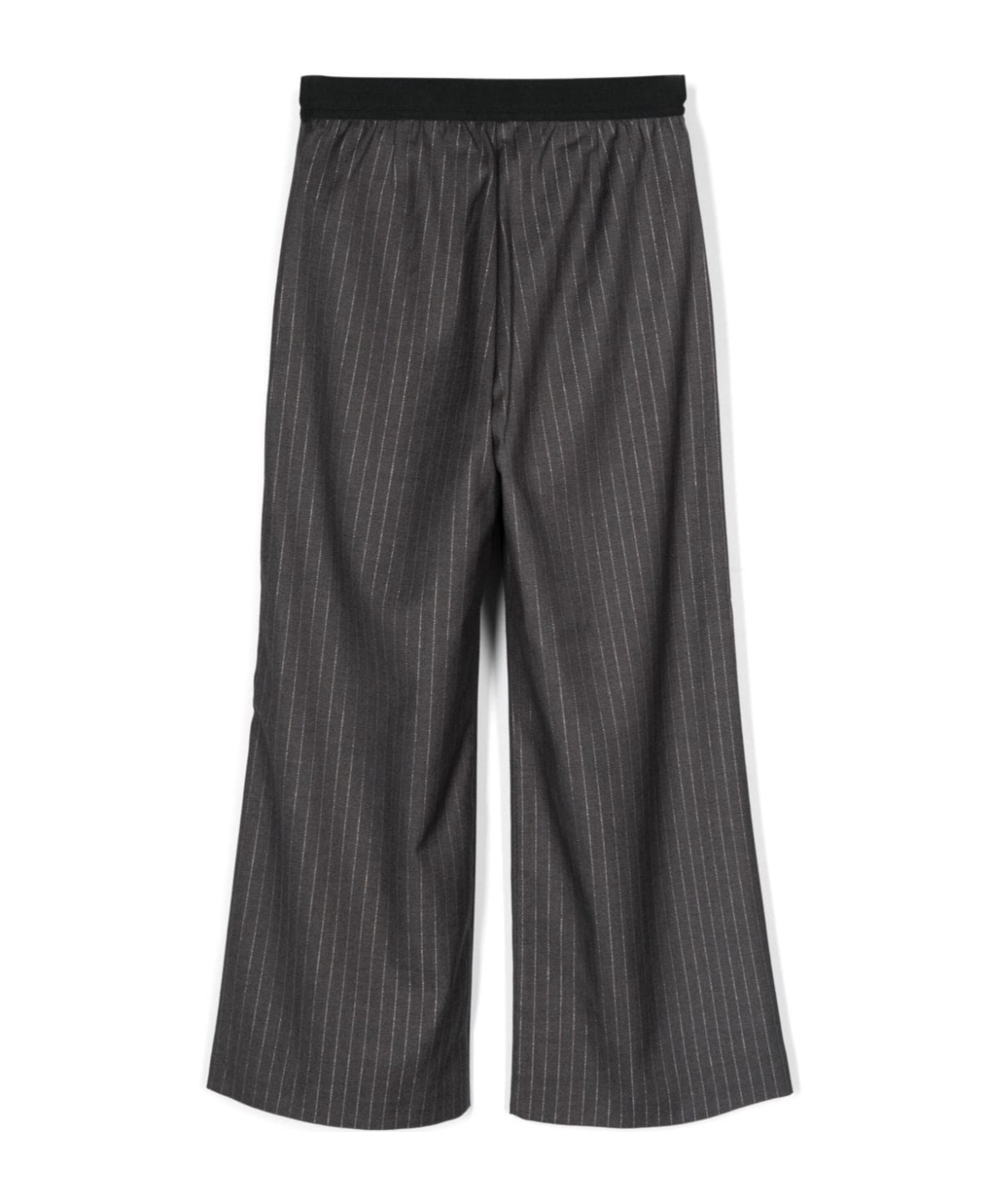 MSGM LUREX PINSTRIPED TROUSERS