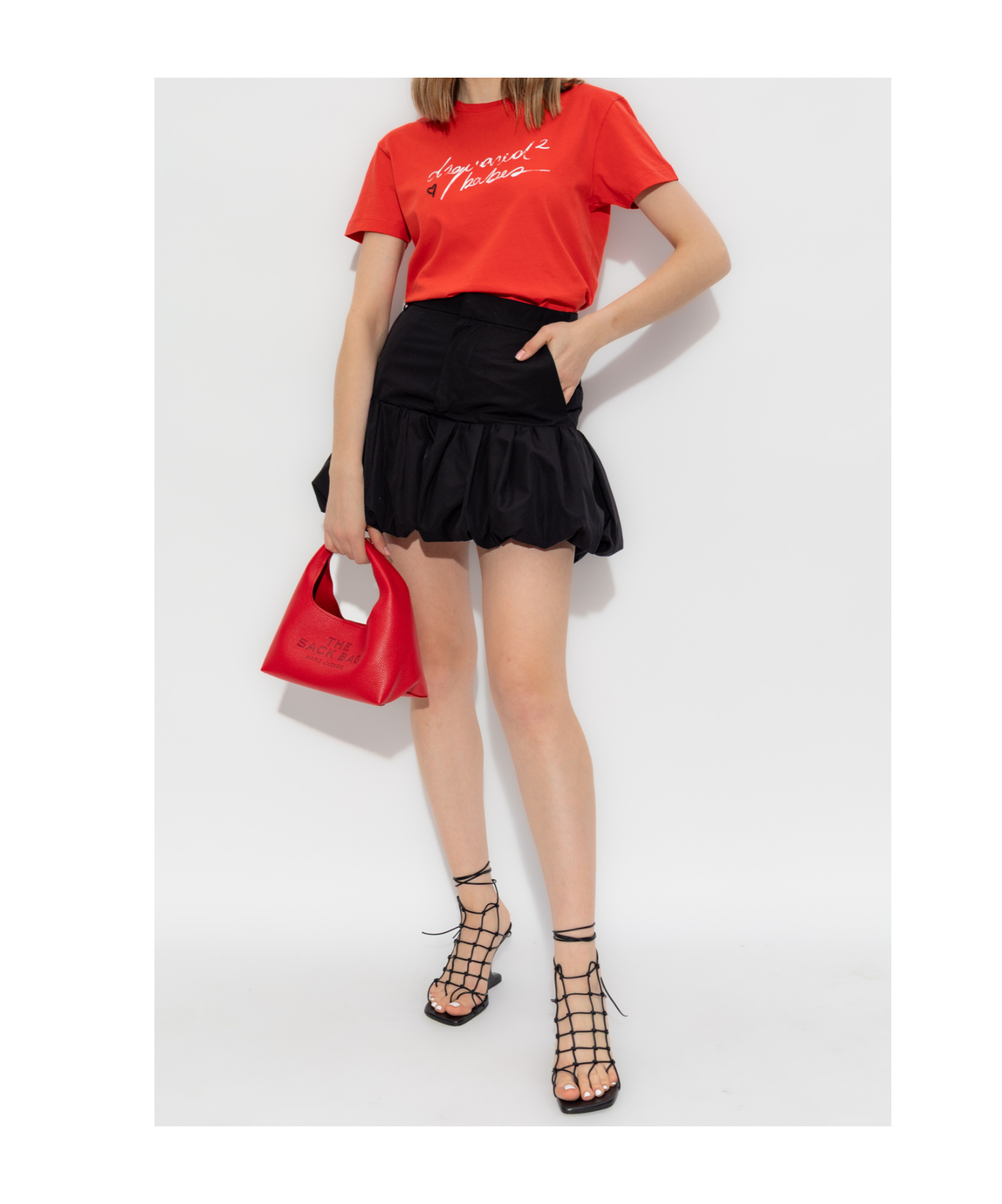 Dsquared2 Cotton T-shirt In Red