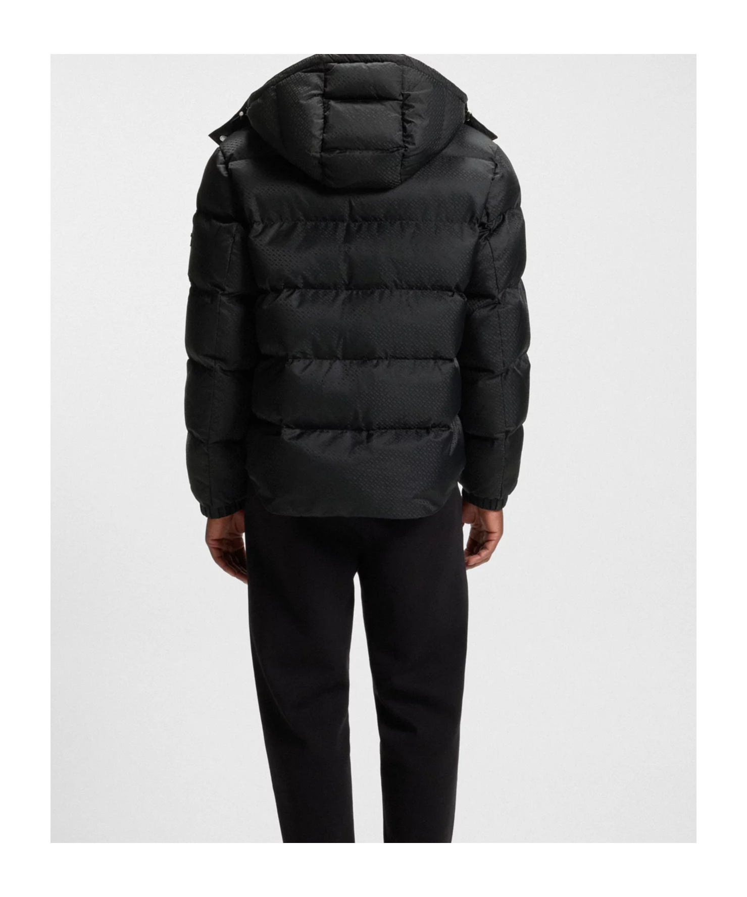 Hugo Boss Boss Corbinian5 Hooded Jacket Black