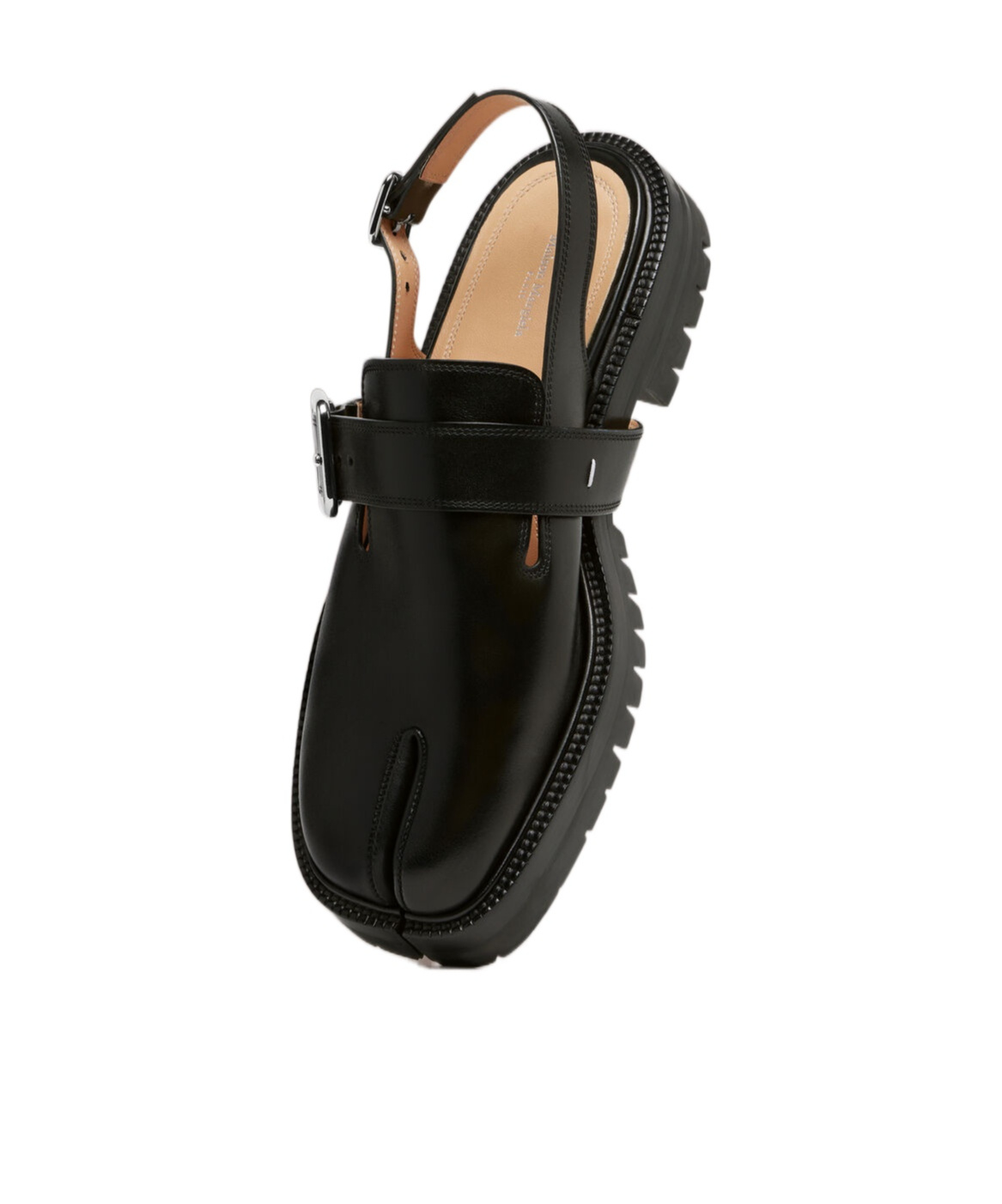Maison Margiela Tabi County Sandals In H8396 Black