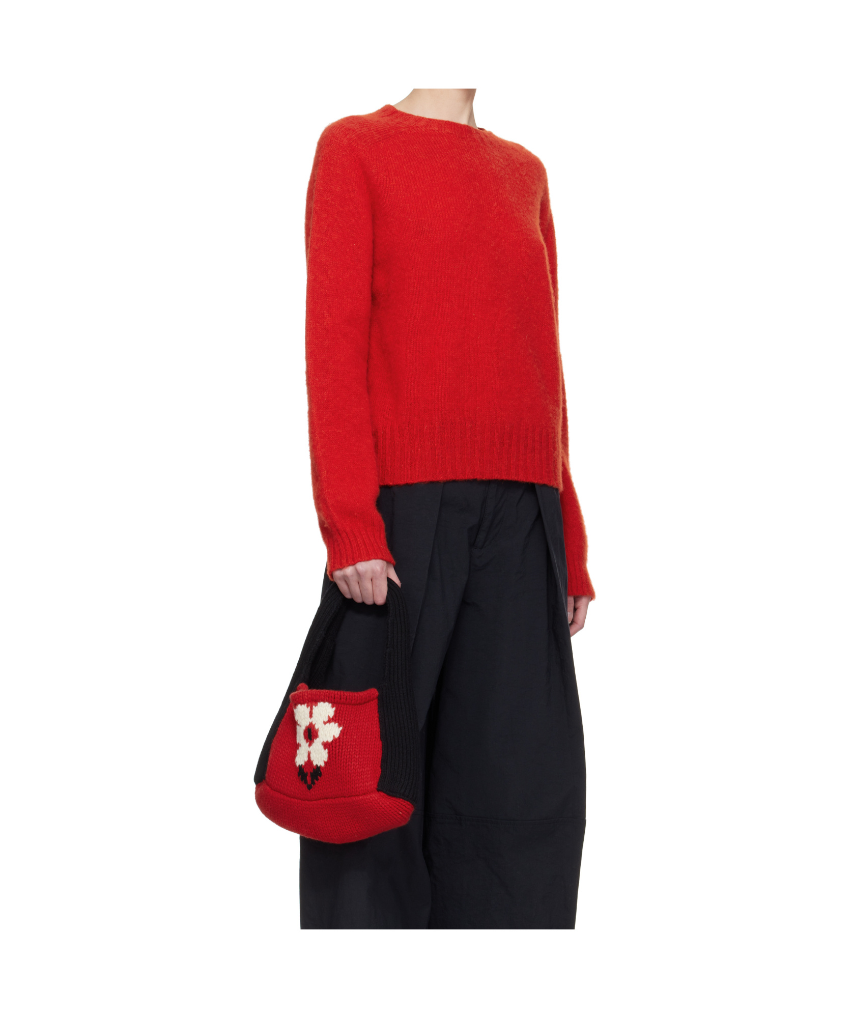 Ymc You Must Create Ssense Exclusive Red Jets Sweater In Red