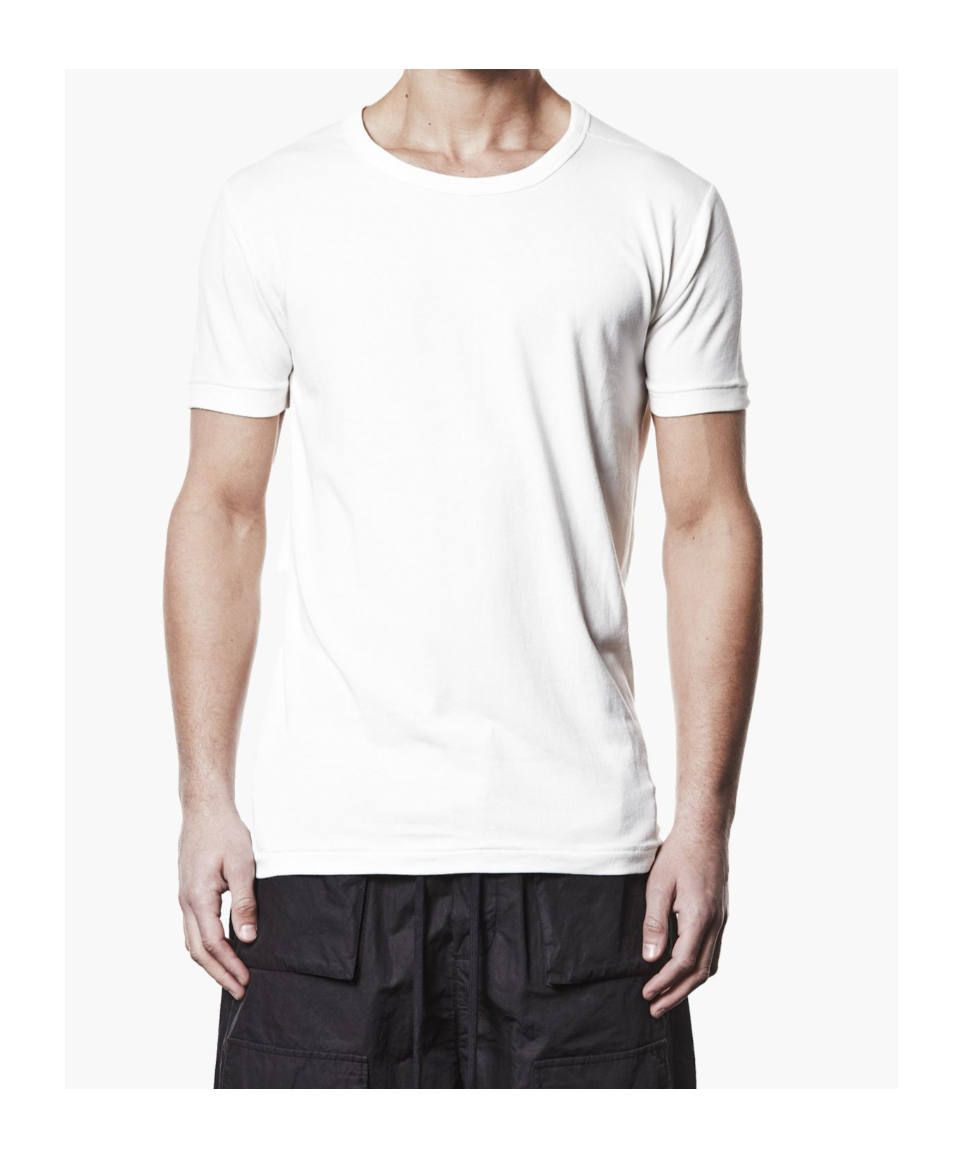 Thom Krom Slim Fit Cotton-modal Stretch Jersey T-shirt In Black