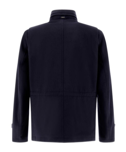 HERNO ZIP-UP BOMBER JACKET
