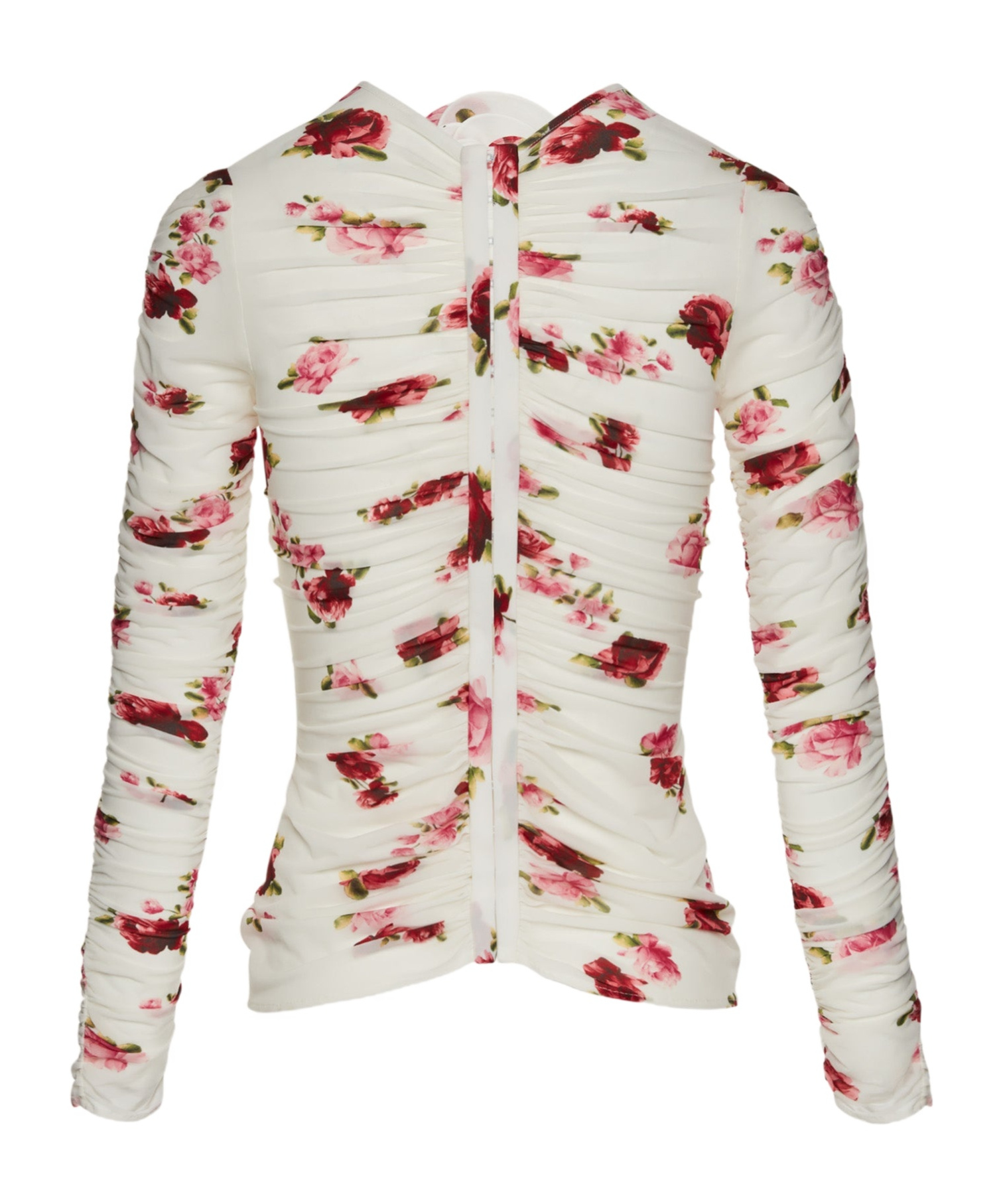 Magda Butrym Printed Blouse In White