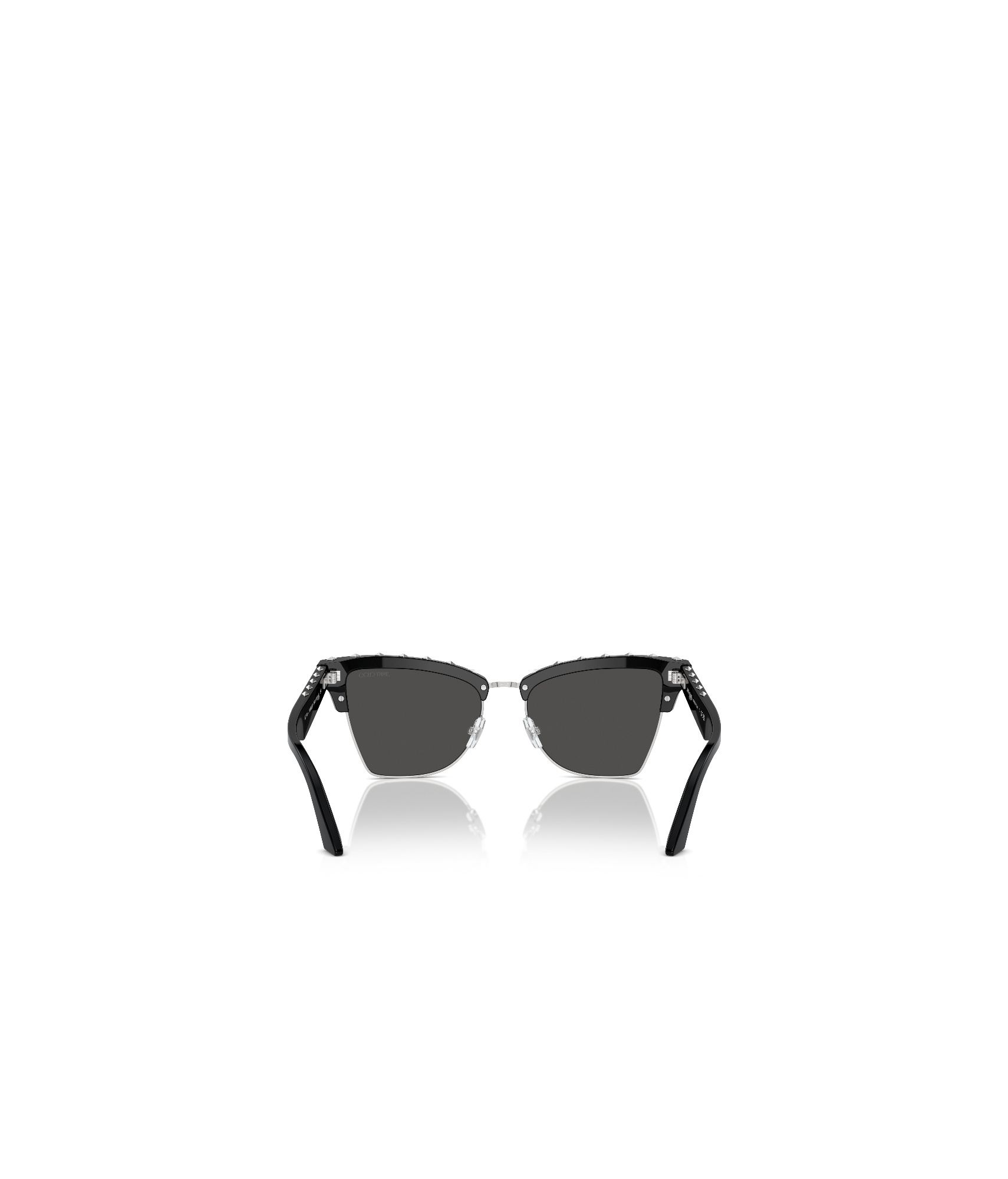 Jimmy Choo Eyewear Maxime Butterfly Frame Sunglasses In Black
