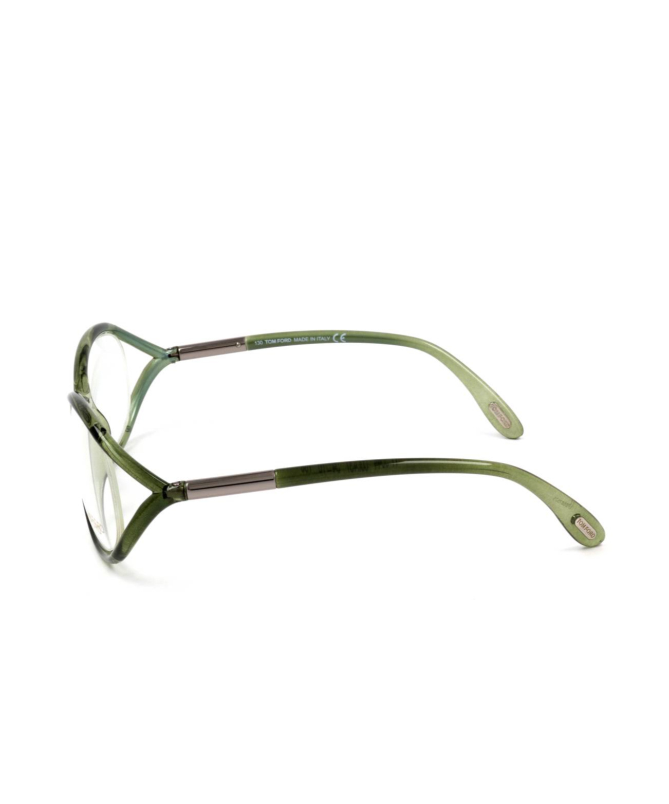 Tom Ford Geometric Frame In Green