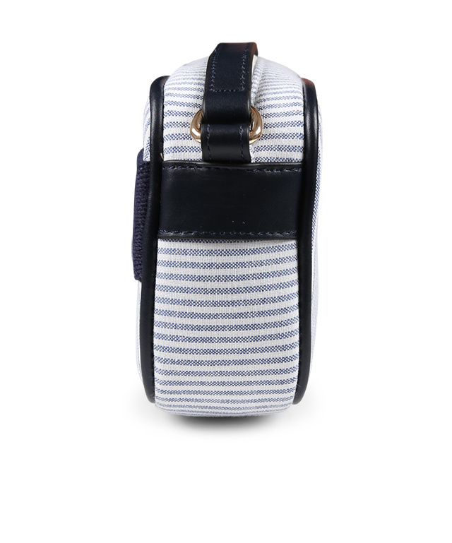 CHLOÉ EMBROIDERED-LOGO CROSS BODY BAG