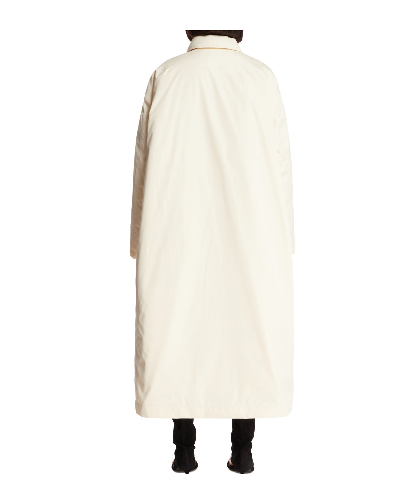 Jil Sander Long-sleeved Cotton Jacket In Neutral