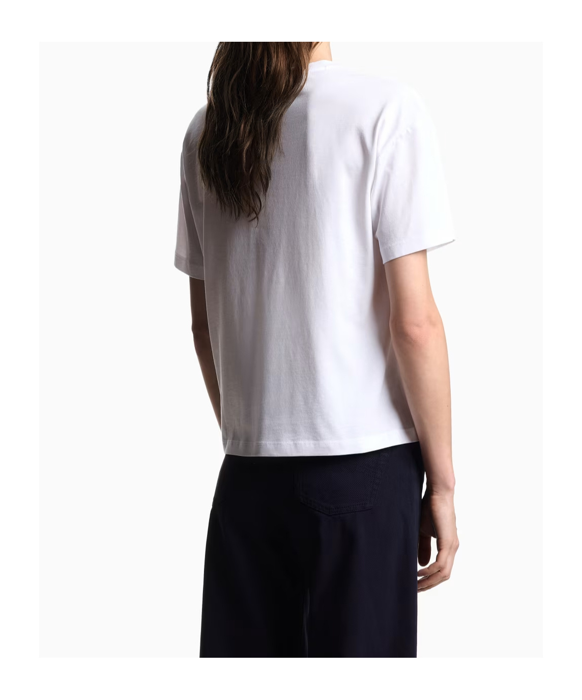 Emporio Armani Graphic-print T-shirt In White