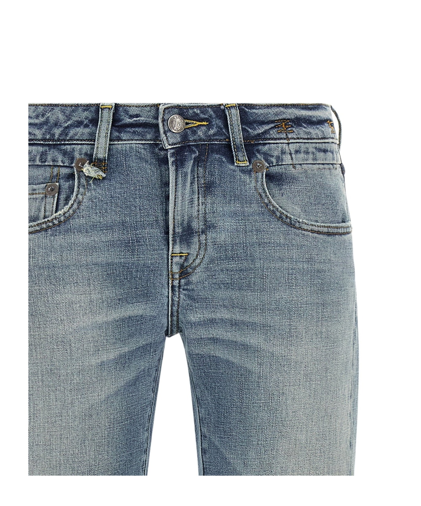 R13 Flared Jeans In Blue
