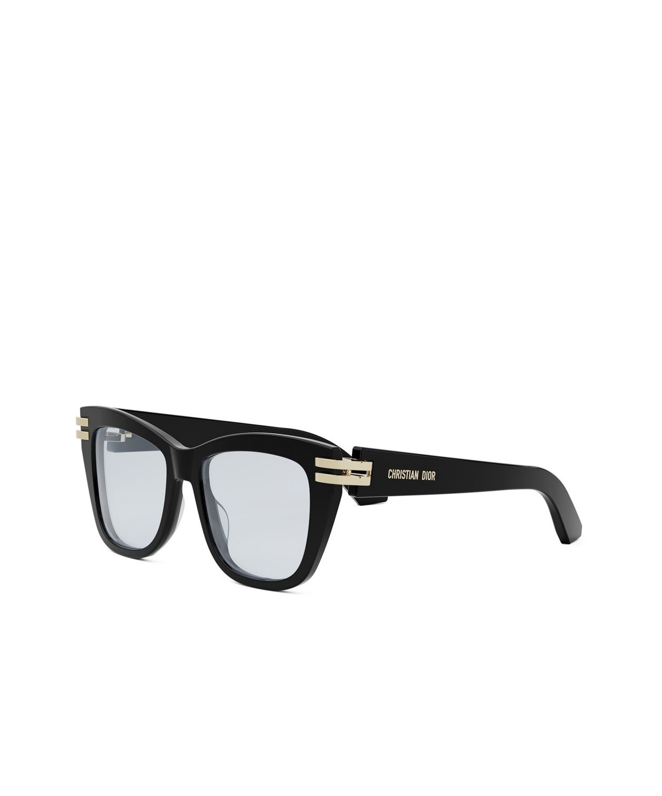 Shop Dior Eyewear Butterfly Frame Glasses In White