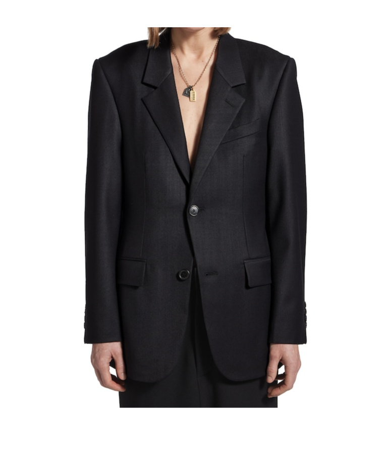 Balenciaga Women's Standard Tailored Jacket In New Black In Black