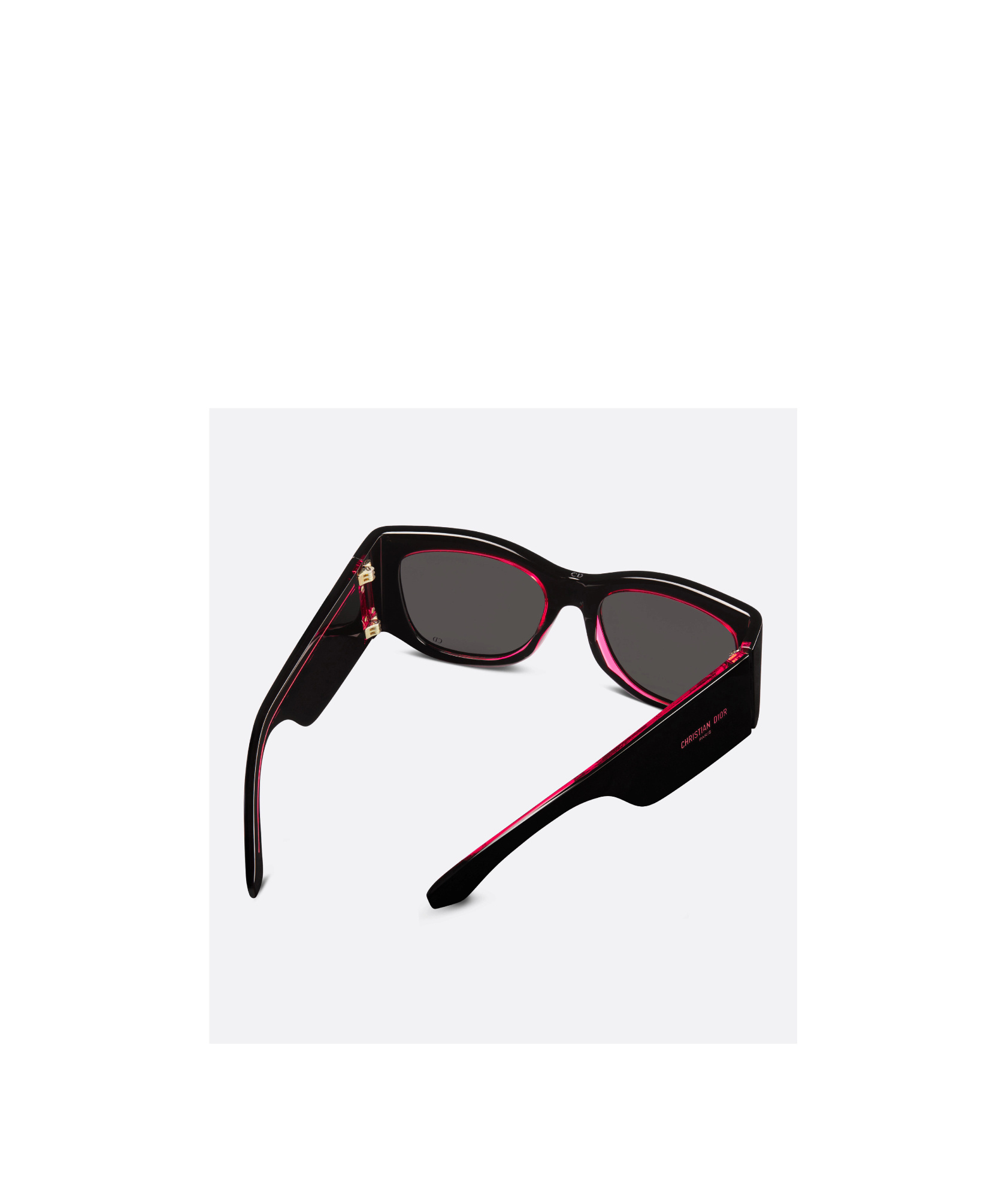 Dior Eyewear Nuit S1i Cat-eye Frame Sunglasses In Black