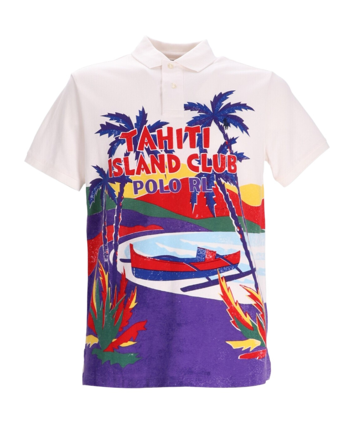 Polo Ralph Lauren Short-sleeved Polo Shirt In White