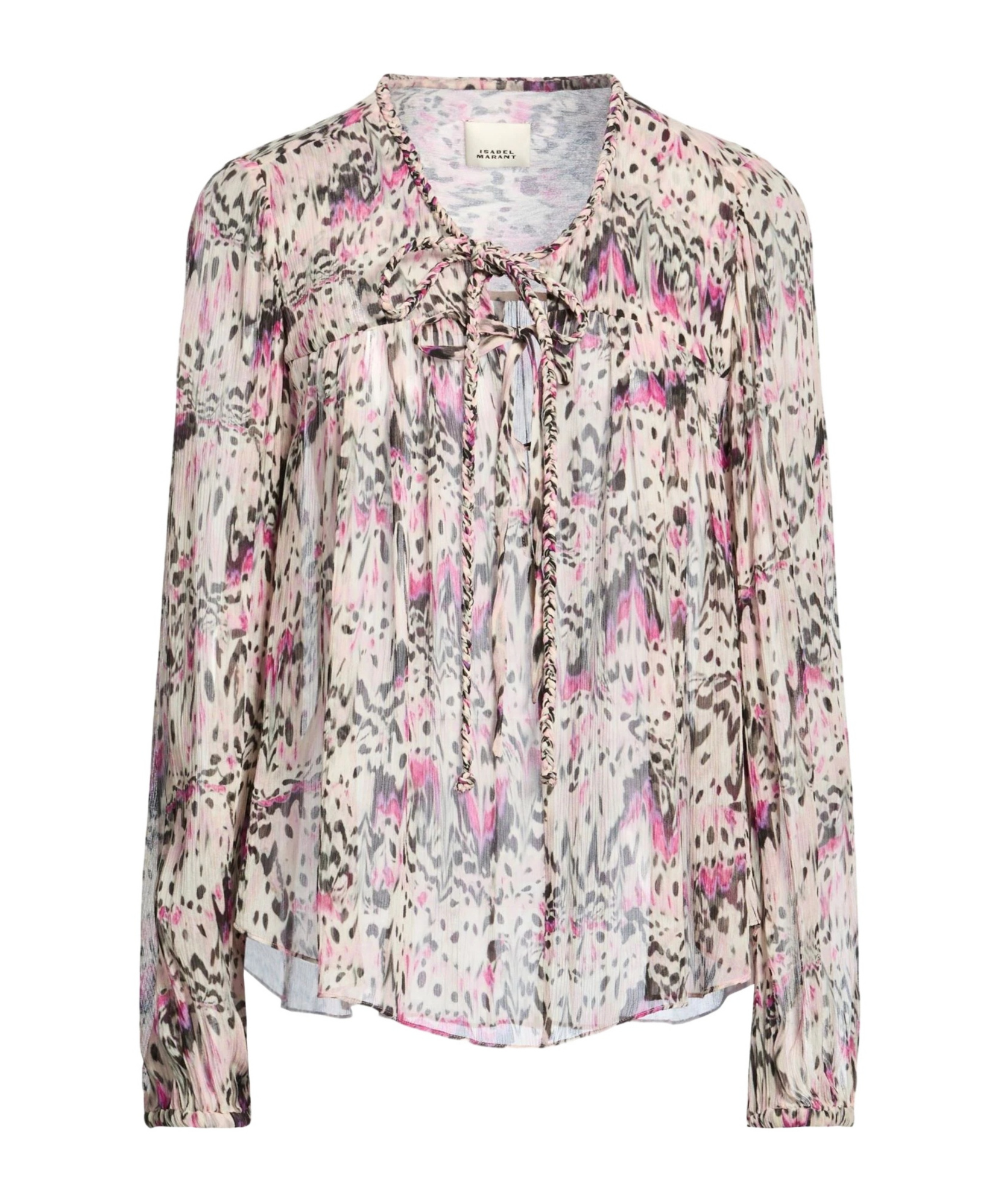 Isabel Marant Bohemian Blouse In Pink